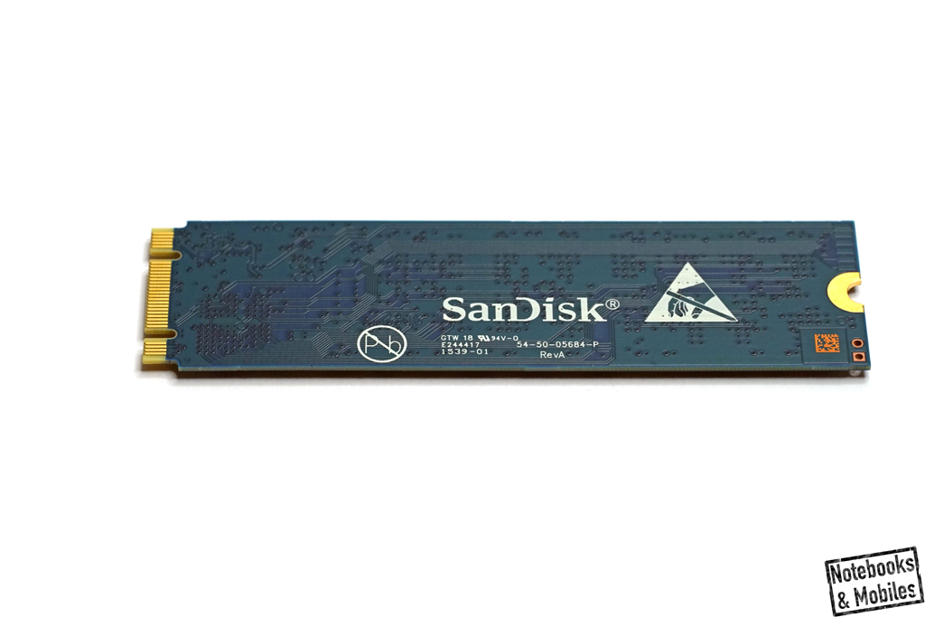 Sandisk Z400s M.2-SSD: Einfache Performancespritze für Notebooks mit Festplatte.