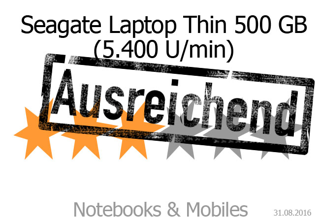 Seagate Laptop Thin 500 GB
