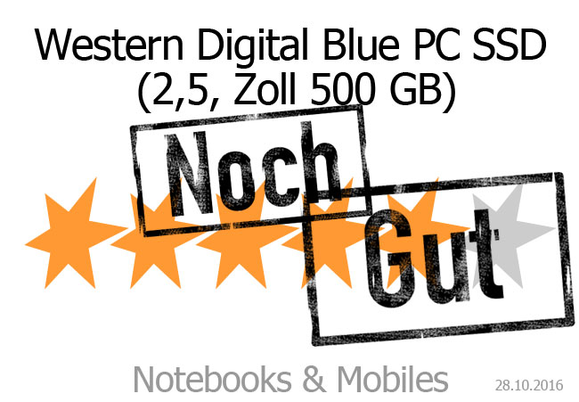WD Blue PC SSD 500 GB