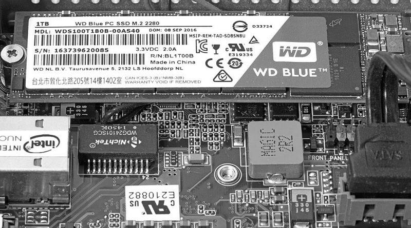 WD Blue PC M.2 SSD 1 TB