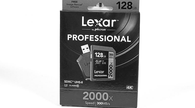 Lexar Professional 2000x UHS-II SDXC