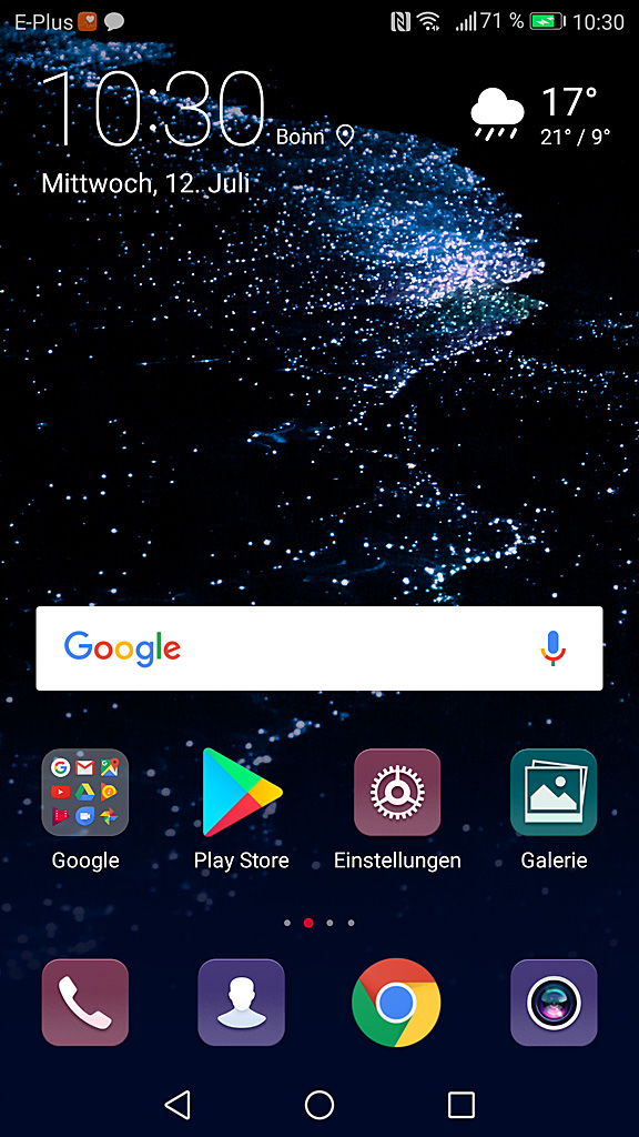 Huawei P10 lite mit Android 7 Nougat und EMUI 5.1
