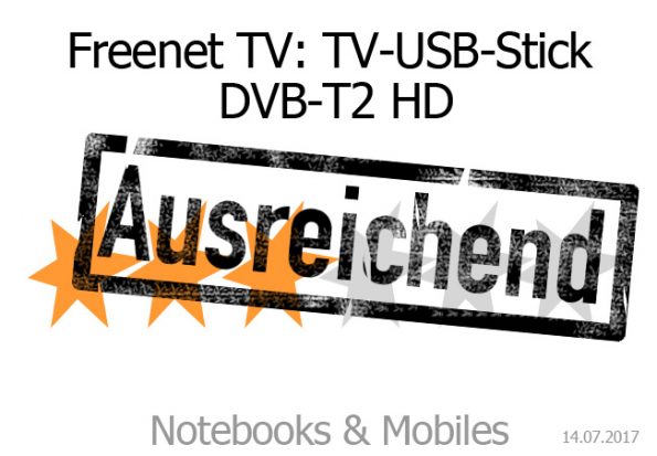 Freenet TV USB-TV-Stick DVB-T2 HD