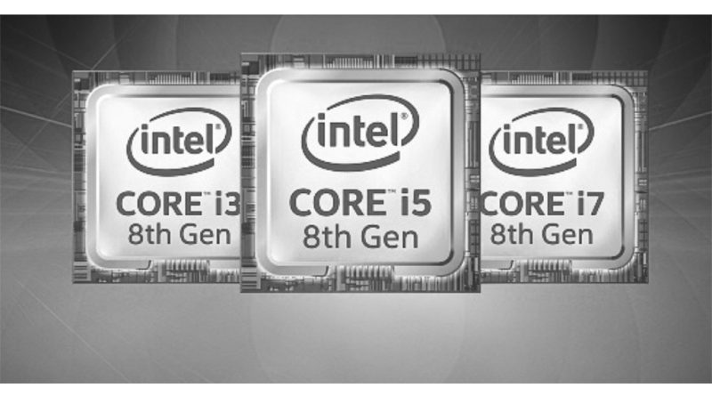 Bild Intel: 8. Core-Prozessorgeneration