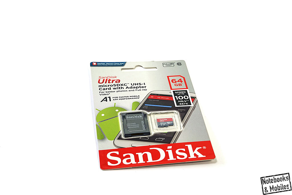 SanDisk Ultra 200GB microSDXC Speicherkarte Class 10 U1 A1 Adapter bis zu 100 MB/Sek. 