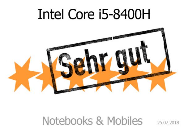 Intel Core i5-8400H im Test