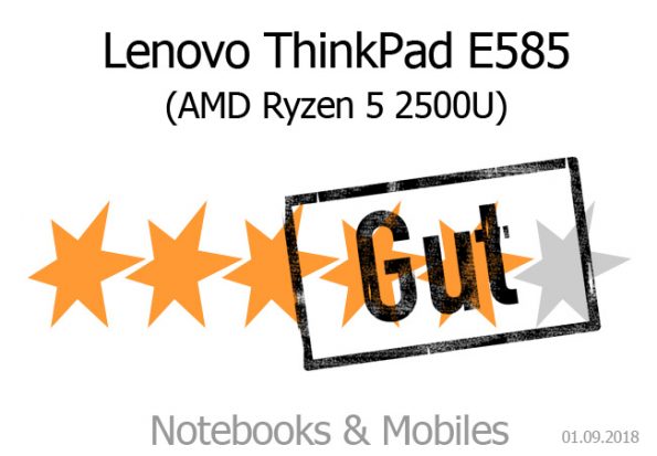 Lenovo ThinkPad E585
