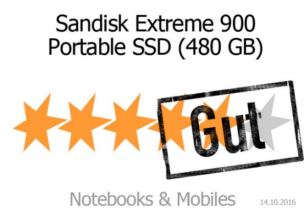Sandisk Extreme 900 Portable SSD 