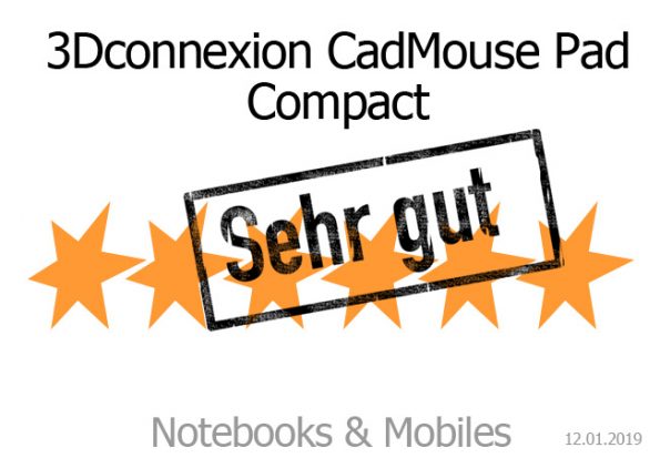 3Dconnexion CadMouse Pad Compact