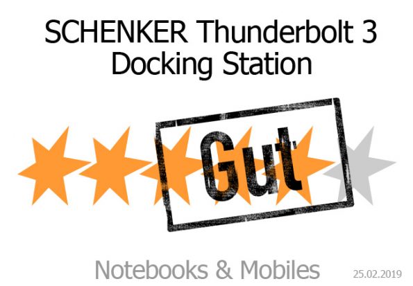 Schenker Thunderbolt 3 Dockingstation