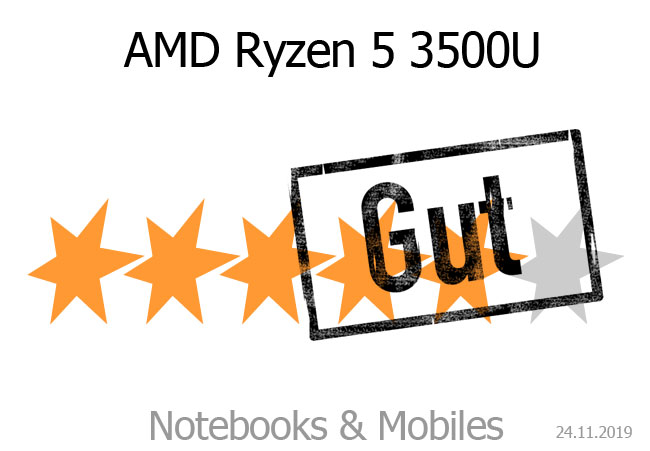 AMD Ryzen 5 3500U (Laptop) im Test  Notebooks und Mobiles