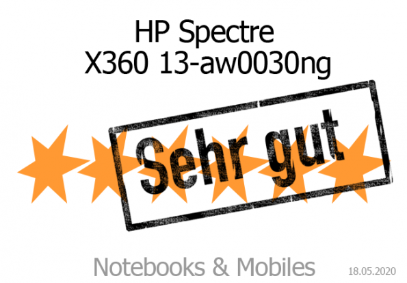 HP Spectre X360 13-aw0030ng
